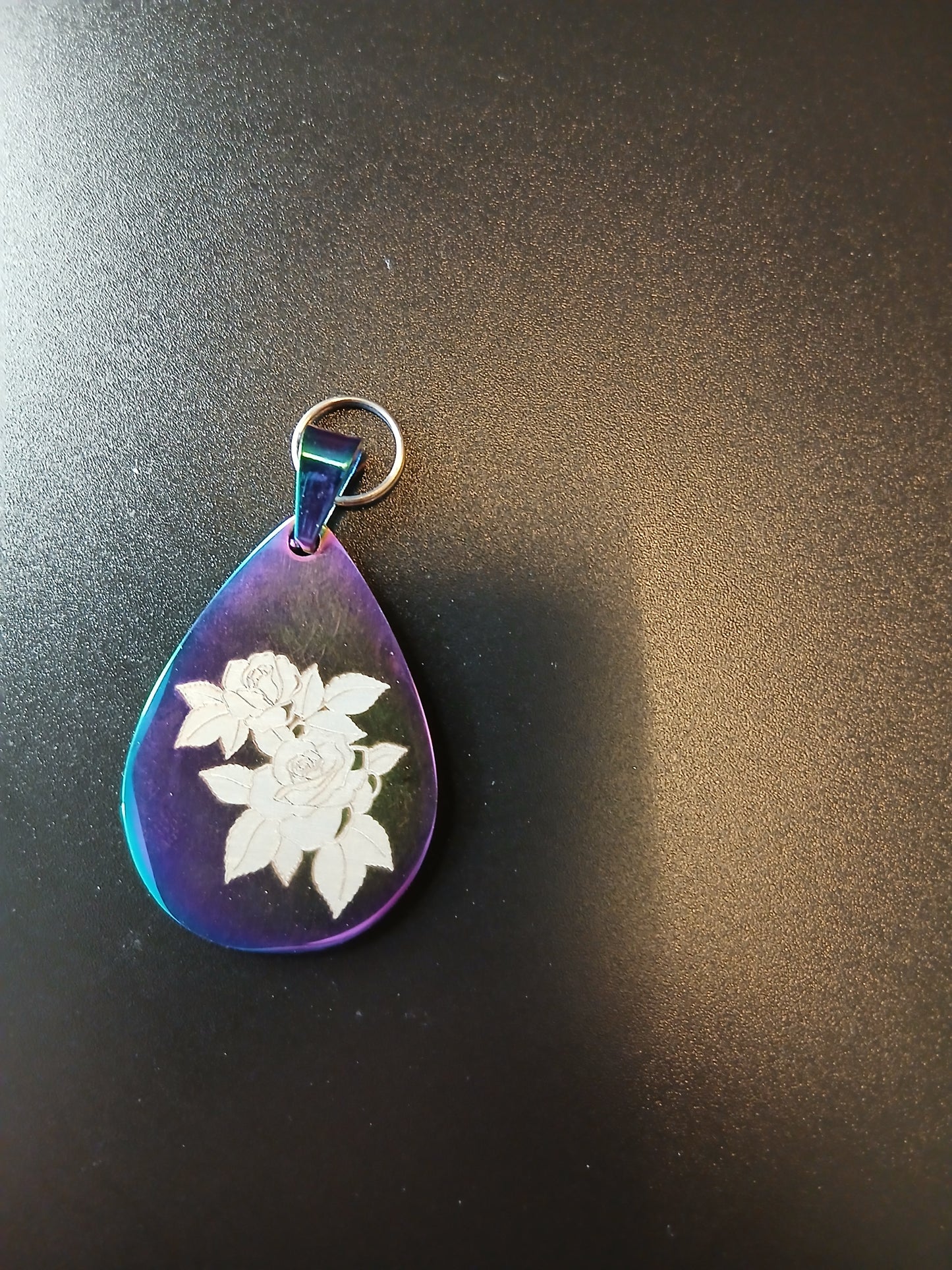 Edelstahlanhänger Mehrfarbig