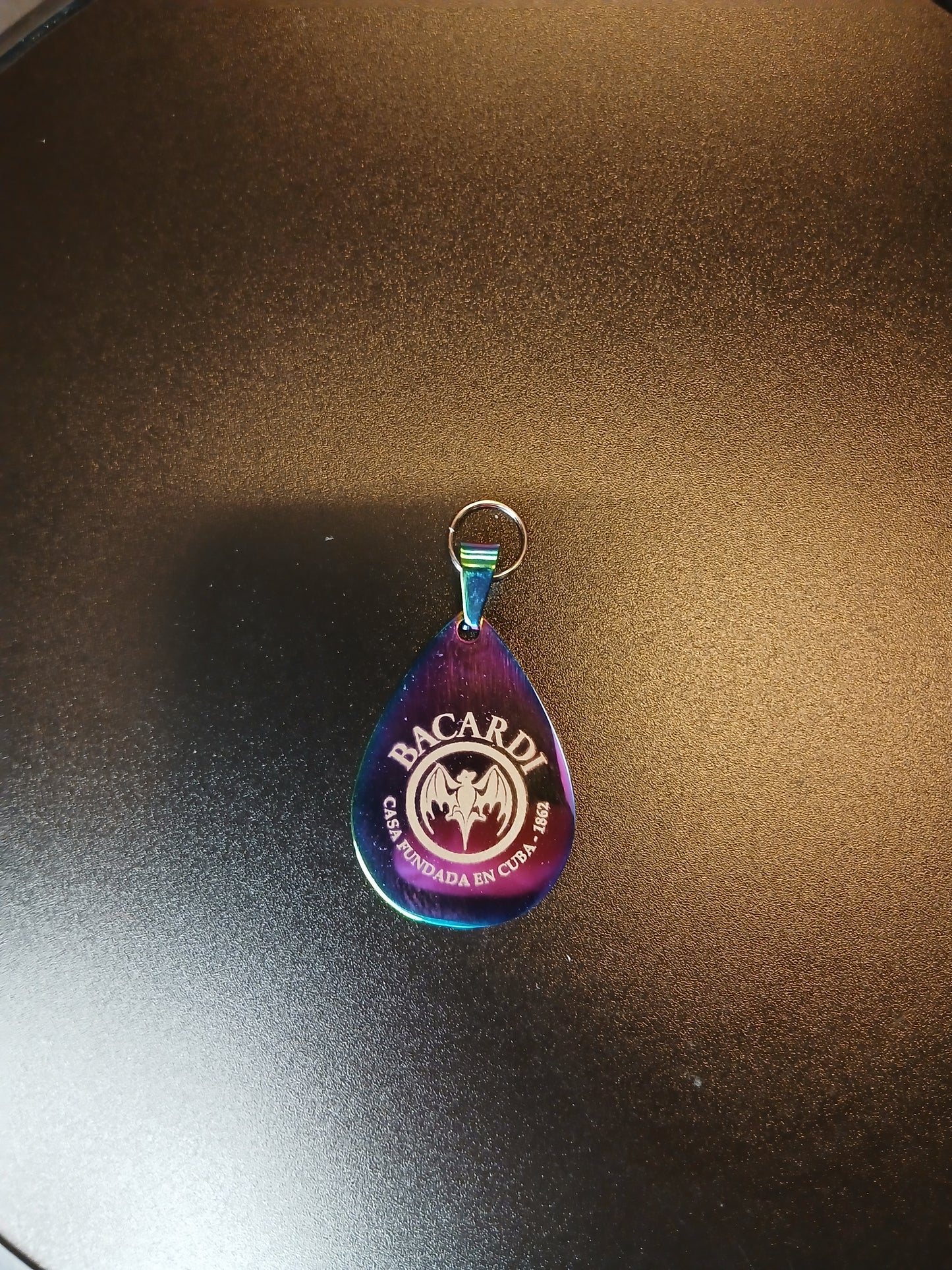 Edelstahlanhänger Mehrfarbig