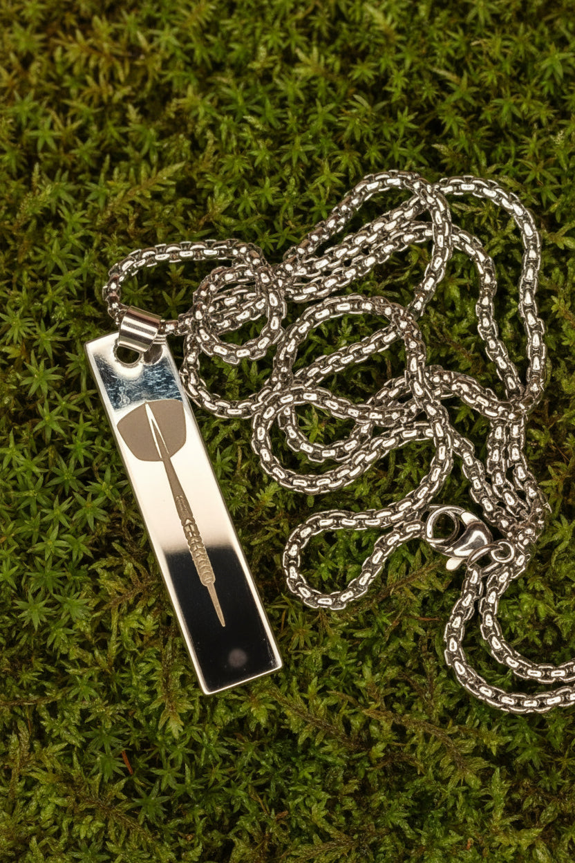 Edelstahl Kettenanhänger mit Kette