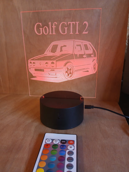 LED Acrylplatte mit LED