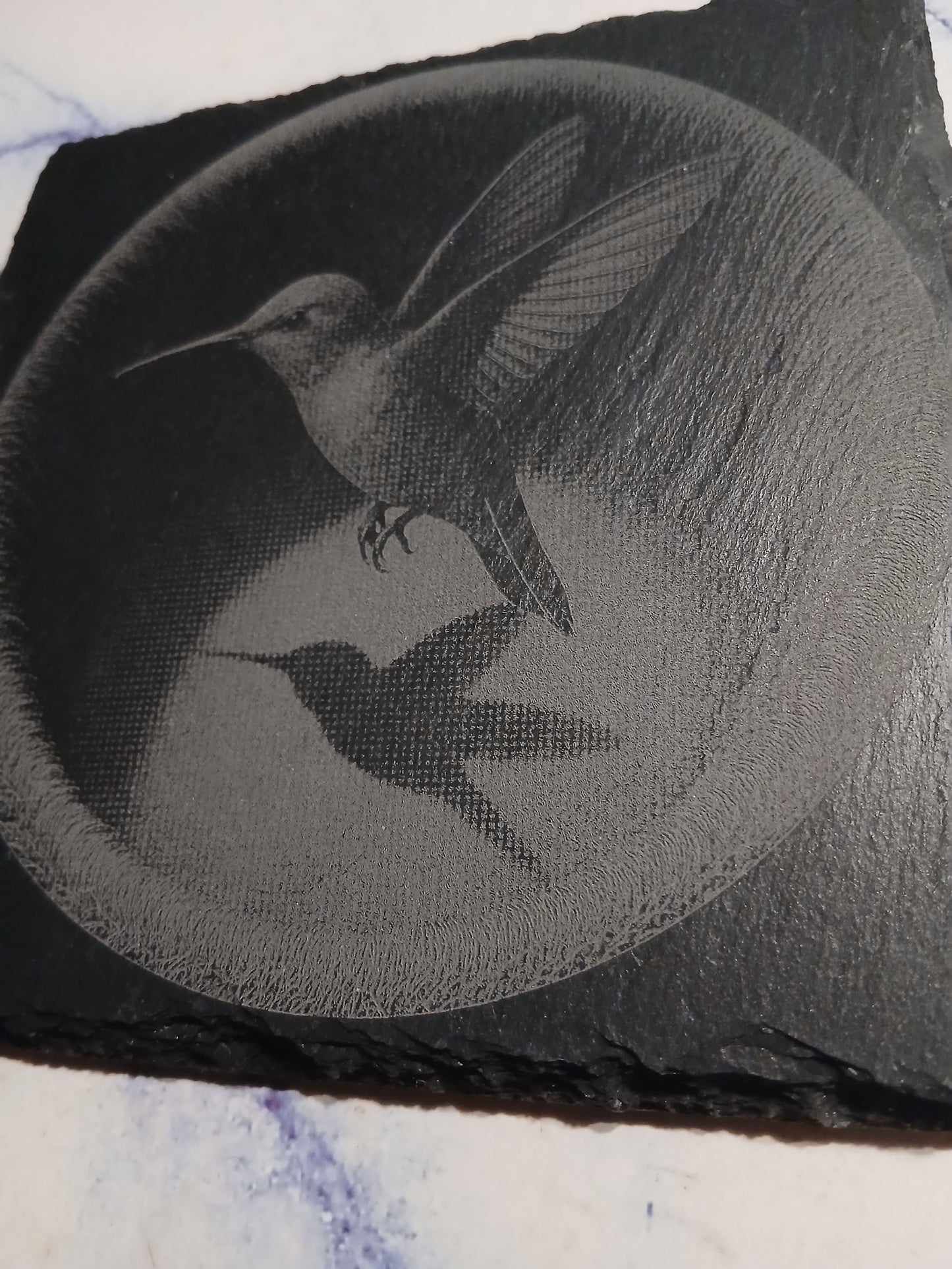 Schiefer Natur 10x10cm