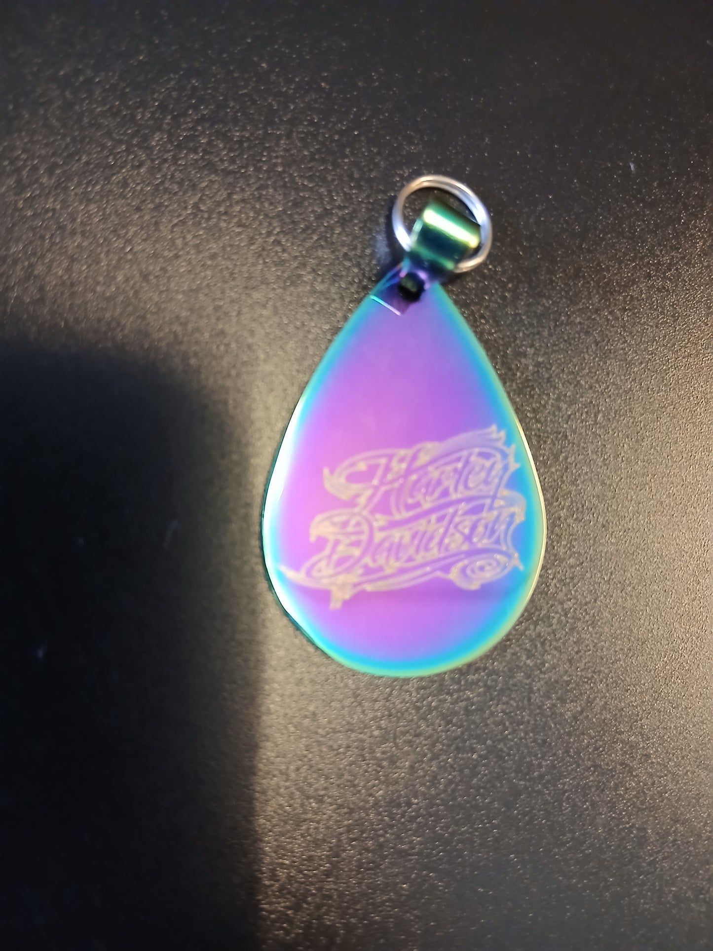 Edelstahlanhänger Mehrfarbig