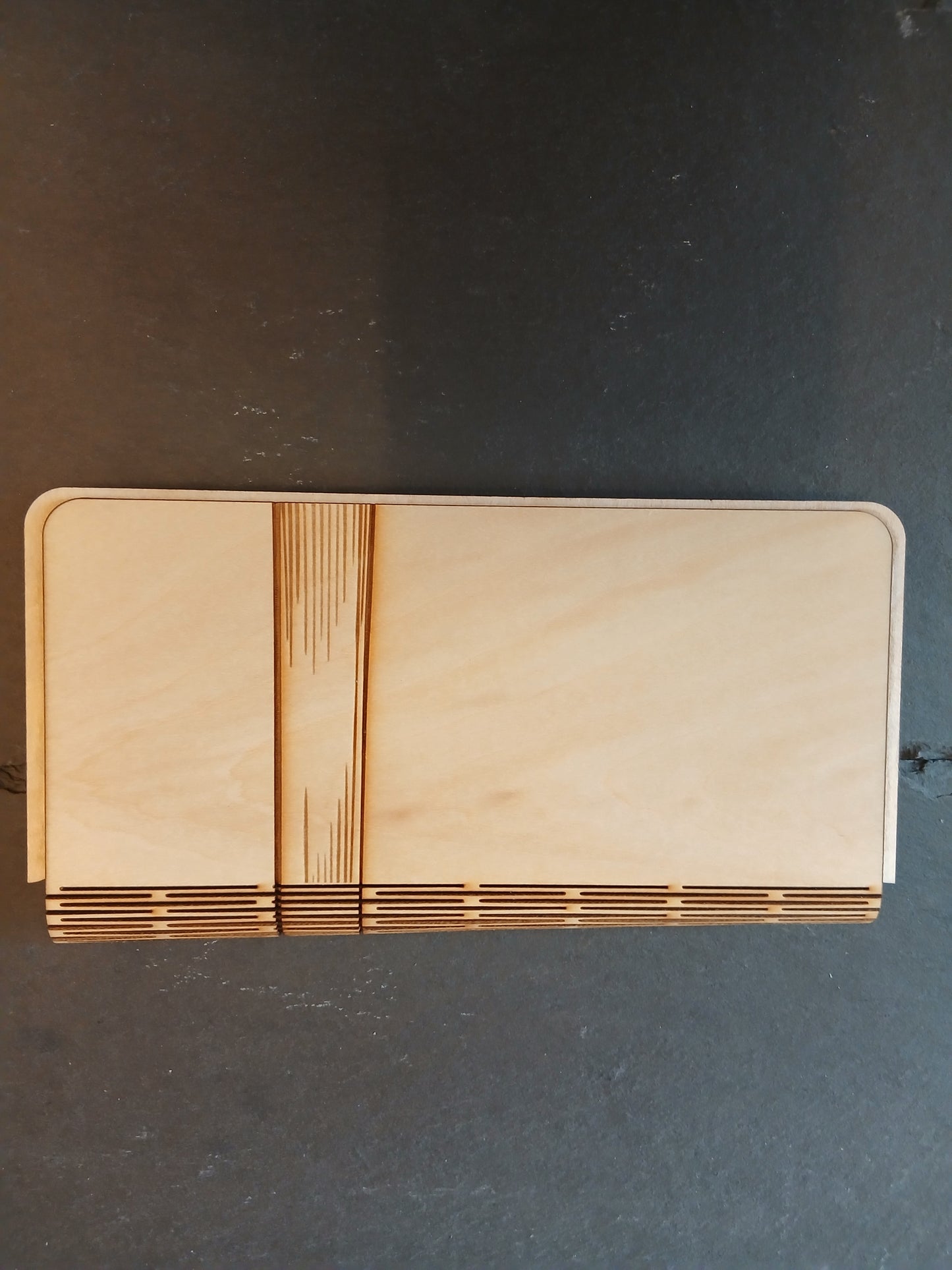 Briefumschlag aus Holz