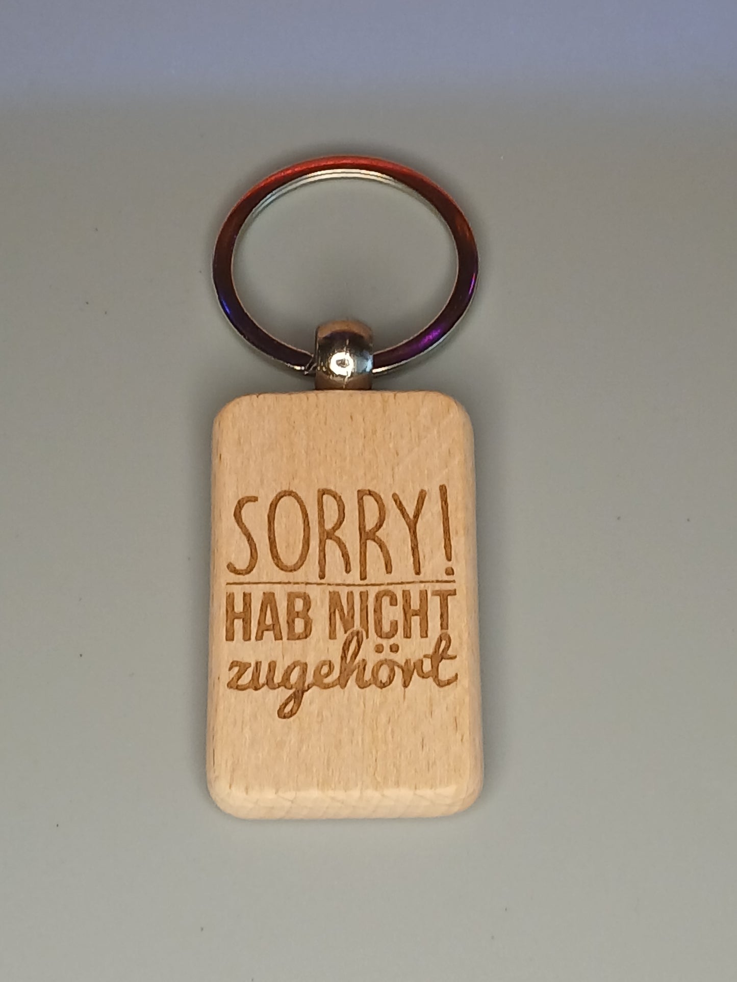 Schlüsselanhänger aus Holz – personalisiert