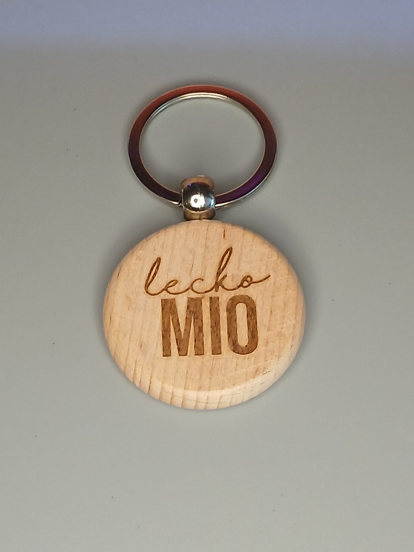 Schlüsselanhänger aus Holz – personalisiert