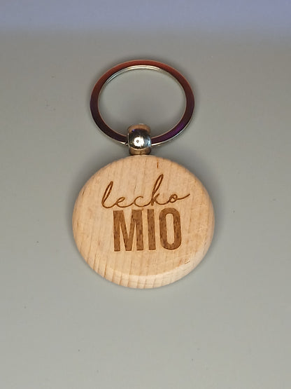 Schlüsselanhänger aus Holz – personalisiert
