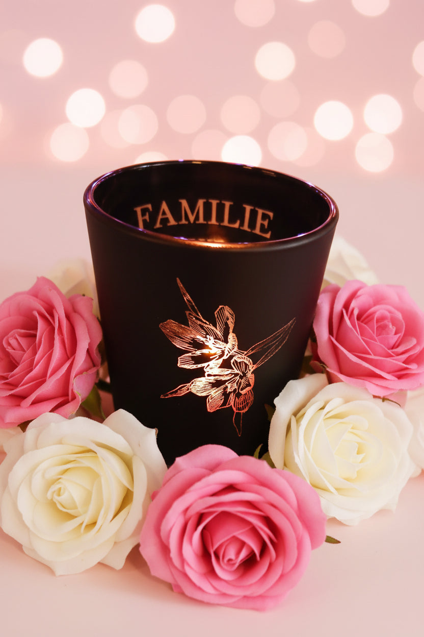 Teelicht mit Gravur