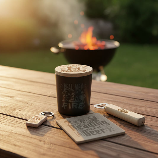 Grillset graviert – personalisiertes Geschenk