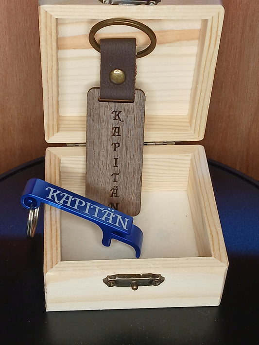 Maritime Box – Graviertes Geschenkset